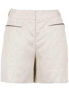 Alcaçuz Florear linen top