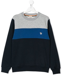 Paul Smith Junior TEEN colour-block sweatshirt