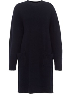Burberry платье-свитер с длинными рукавами