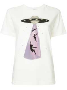 Alexa Chung Alien Abduction print T-shirt