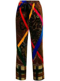 Pierre-Louis Mascia printed cropped trousers