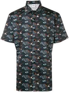 Sss World Corp рубашка с принтом орла