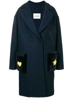Ava Adore fur pockets midi coat