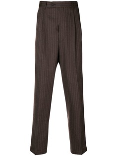 Lc23 pinstripe tapered trousers