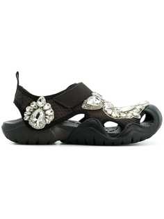 Christopher Kane кроксы Swiftwater с кристаллами