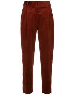 H Beauty&Youth corduroy cropped trousers