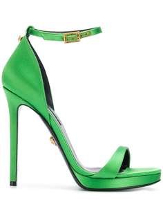 Versace open toe pumps