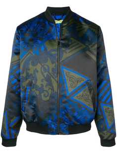 Versace Jeans куртка с рисунком в стиле пэчворк Duchesse