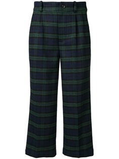 Bellerose tartan crop trousers