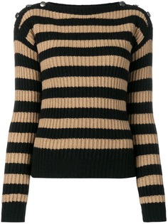 Max Mara джемпер в полоску