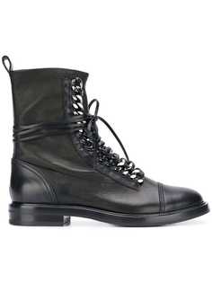 Casadei ботильоны с цепочной отделкой