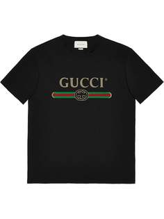 Gucci футболка с логотипом