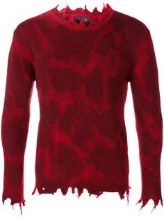 Overcome distressed trim jumper