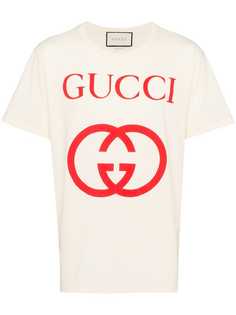 Gucci футболка с логотипом