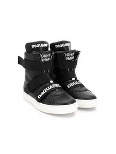 Dsquared2 Kids хайтопы на молнии спереди