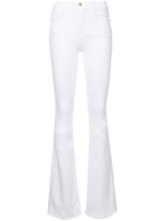 FRAME джинсы клеш с завышенной талией