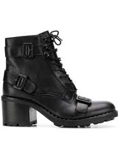 Ash multiple buckle straps boots