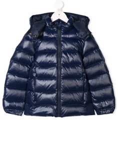 Ralph Lauren Kids пуховая куртка с капюшоном