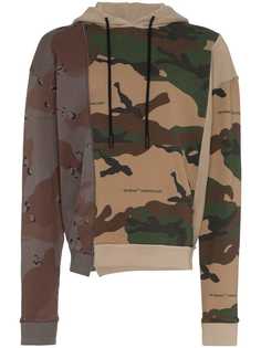 Off-White толстовка с капюшоном