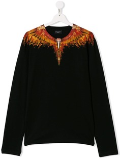 Marcelo Burlon County Of Milan Kids TEEN wing printed T-shirt