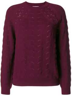 See By Chloé джемпер с кружевной вязкой крючком