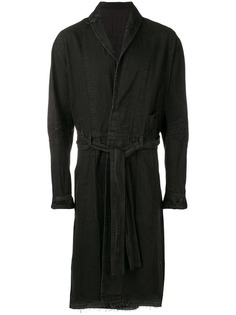 Julius плащ с поясом