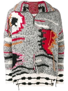 Damir Doma джемпер с эффектом потертости