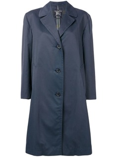 Burberry Vintage однобортное пальто