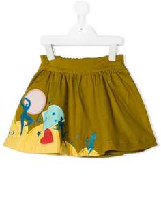 Raspberry Plum Nadia skirt