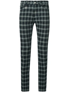 Guild Prime брюки скинни в клетку