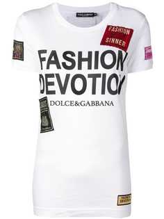 Dolce & Gabbana футболка Fashion Devotion