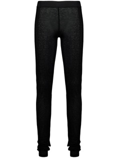 Ann Demeulemeester полупрозрачные леггинсы