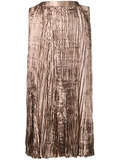 Junya Watanabe расклешенная плиссированная юбка