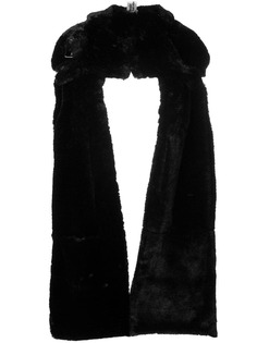 Comme Des Garçons Noir Kei Ninomiya объемный драпированный шарф