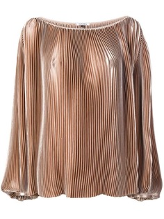 Krizia плиссированная рубашка