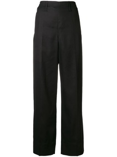 Lemaire широкие брюки строгого кроя