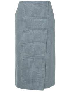Calvin Klein 205W39nyc юбка в шотландскую клетку
