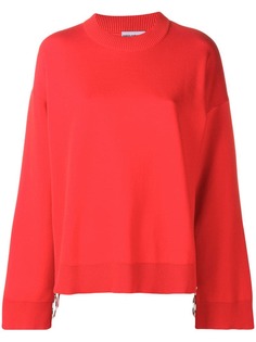 Paco Rabanne джемпер с молниями по бокам