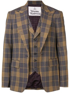 Vivienne Westwood многослойный жакет в полоску