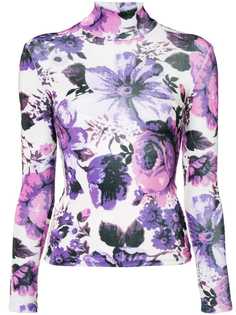 Richard Quinn floral print jersey