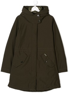 Woolrich Kids TEEN hooded parka coat