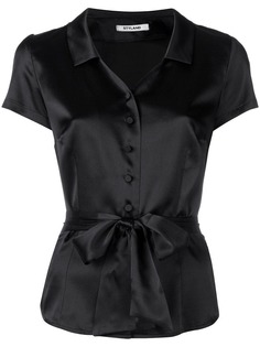 Styland блузка с узлом на талии