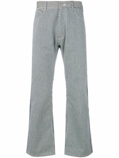 Junya Watanabe Man X Levis брюки в тонкую полоску