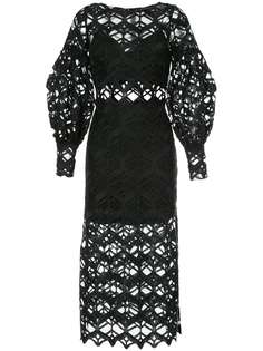 Manning Cartell платье с длинными рукавами Rising Sign