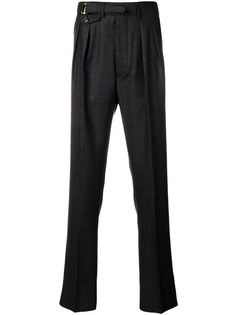 Lardini прямые брюки со складками