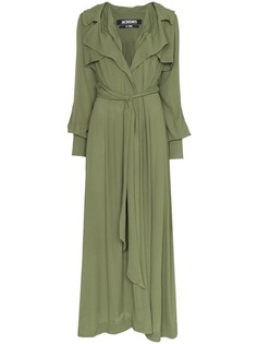 Jacquemus платье макси с поясом