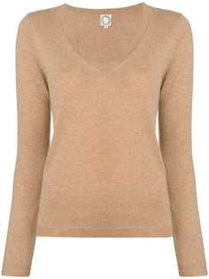 Ines De La Fressange cashmere V-neck sweater