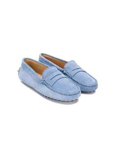 Tods Kids slip-on loafers