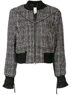 3.1 Phillip Lim твидовая курка-бомбер