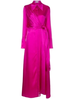 16Arlington платье-рубашка с завязкой сбоку